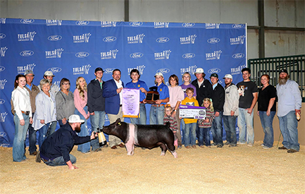 Goss Showpigs - Grand Indiana tate Fair